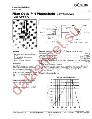 OPF472 datasheet  